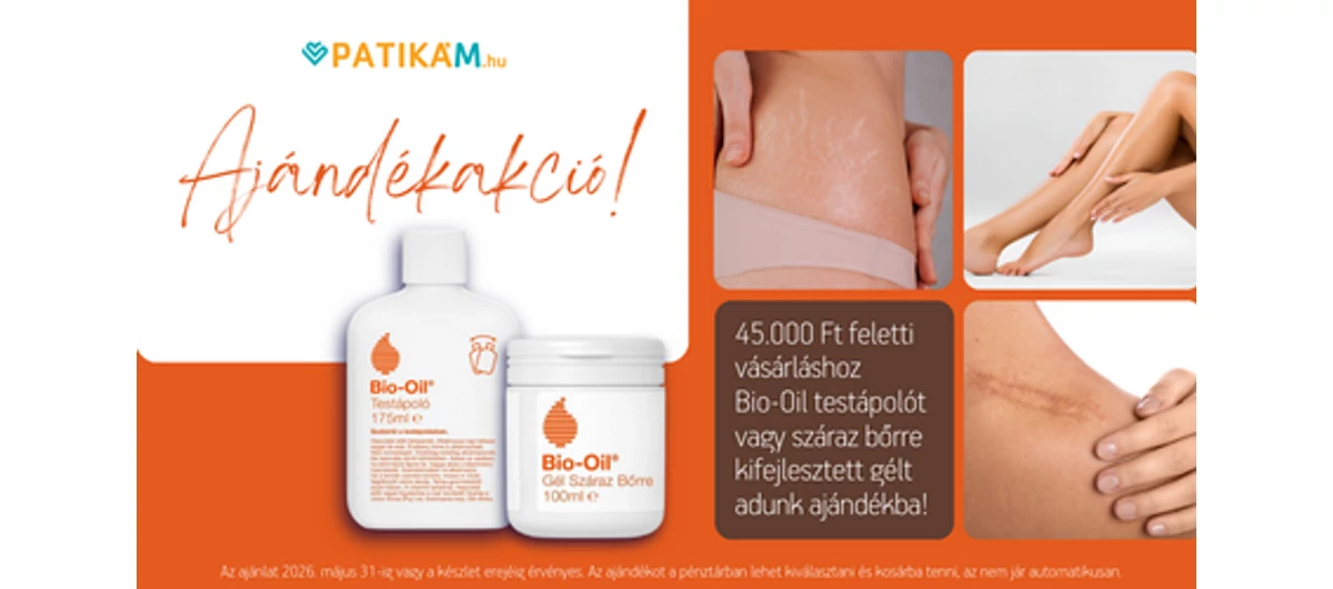 Bio-Oil testápoló ajándékba 