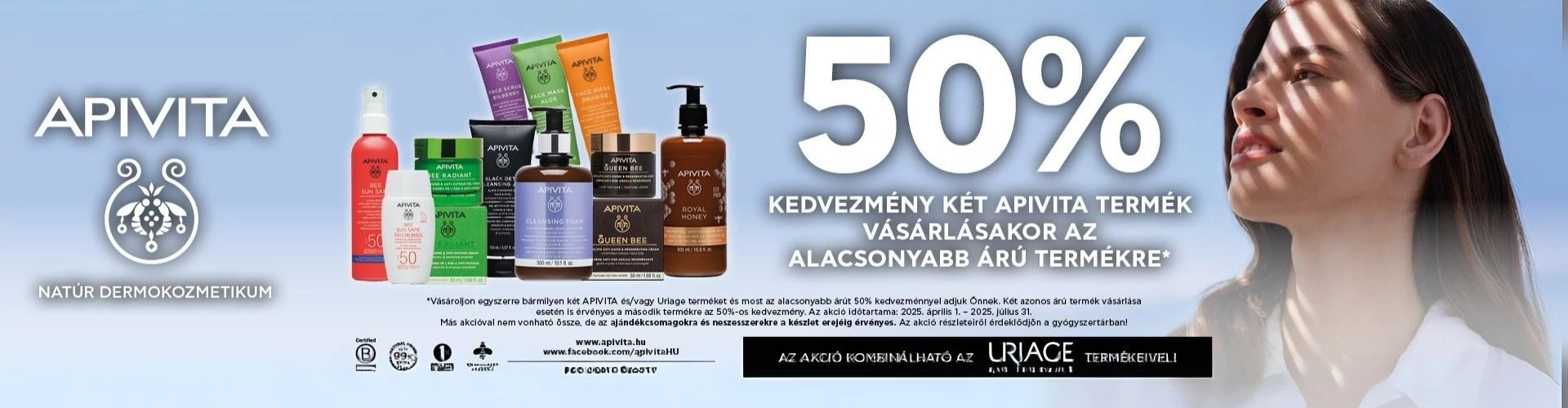 Apivita 2. 50% mindenre