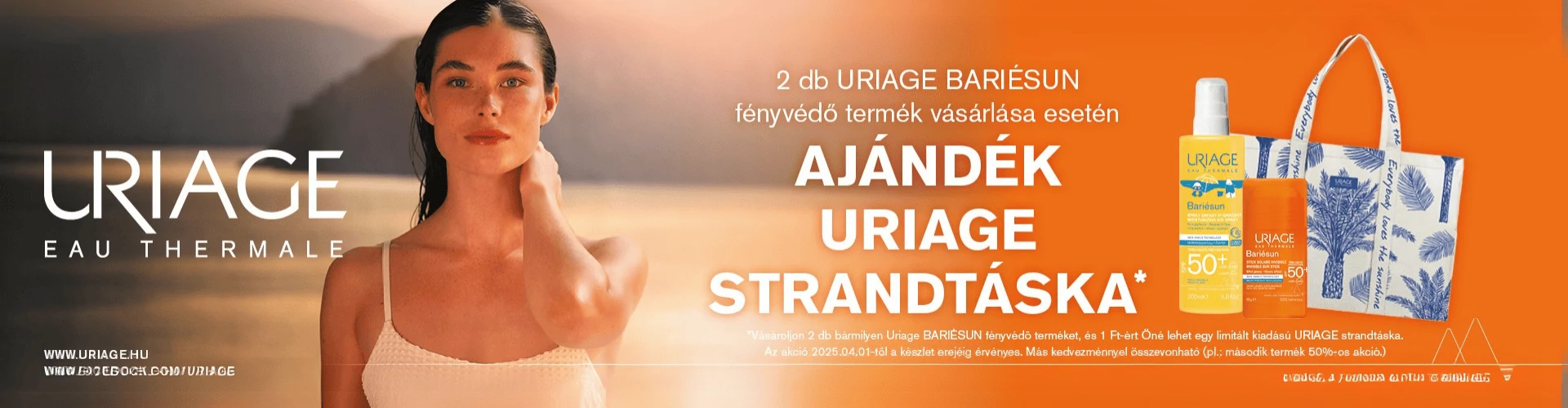 Uriage strandtáska 2025