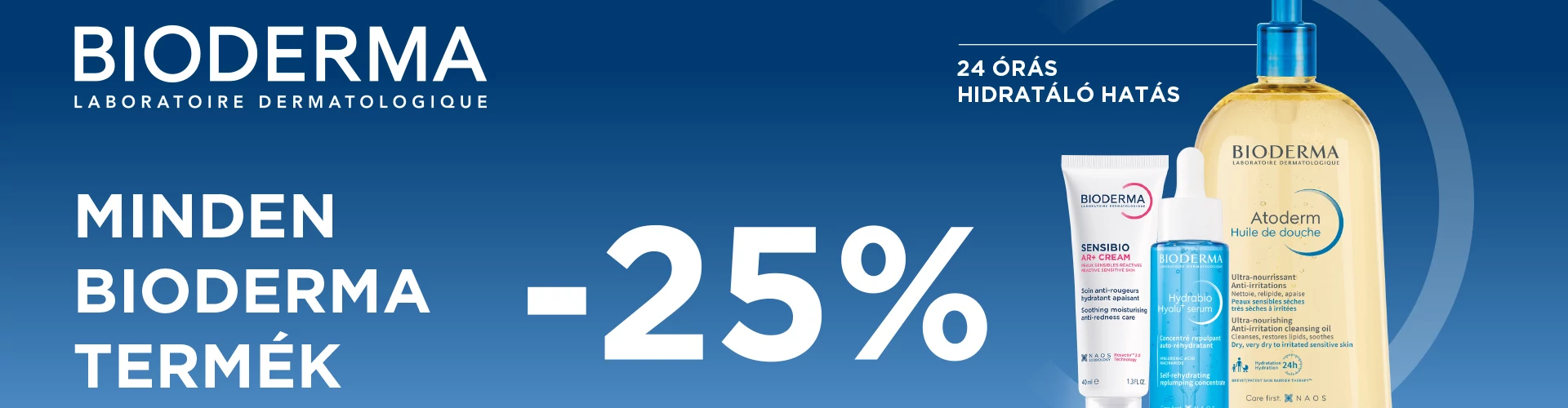 Bioderma napok (minden 25%)