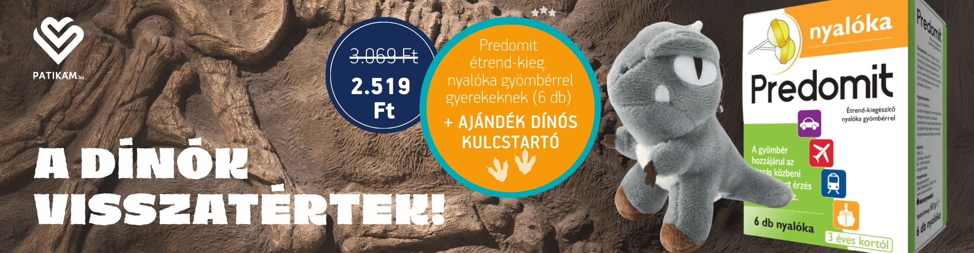 Predomit dínóval