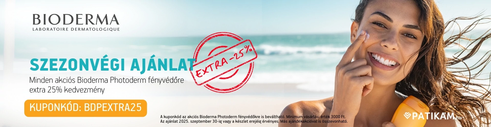Bioderma Photoderm extra 25% kedvezmény kuponkód