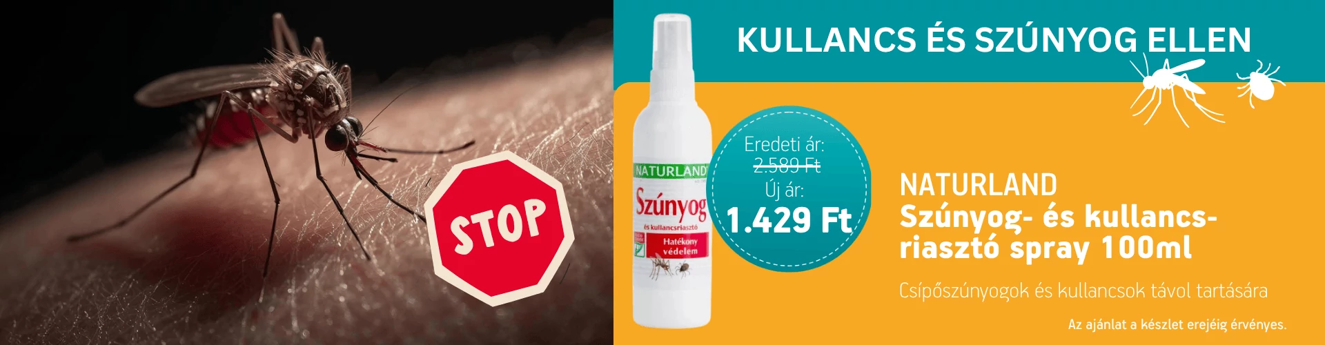 Naturland szúnyog- és kullancsriasztó 