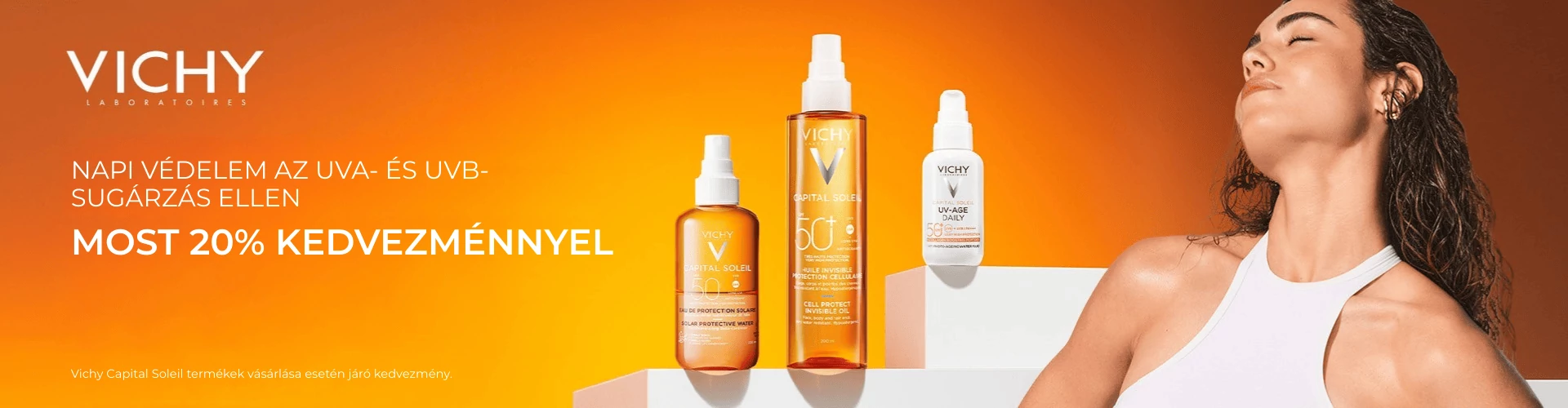 Vichy napozók 20% kedvezmény