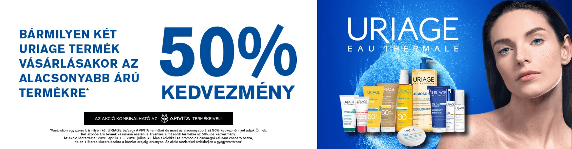 Uriage párban kedvezőbb (Apivitával)